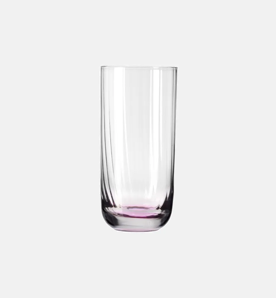 krosno-bubble-verres-stri-s-roses-360-ml-eau-cristal-sans-plomb image 1