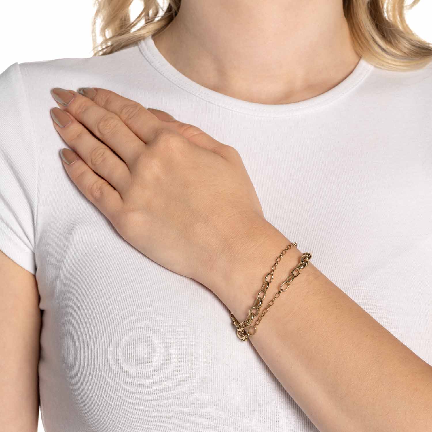 leonardo-clip-mix-suzanne-bracelet-dor-double-rang image 3