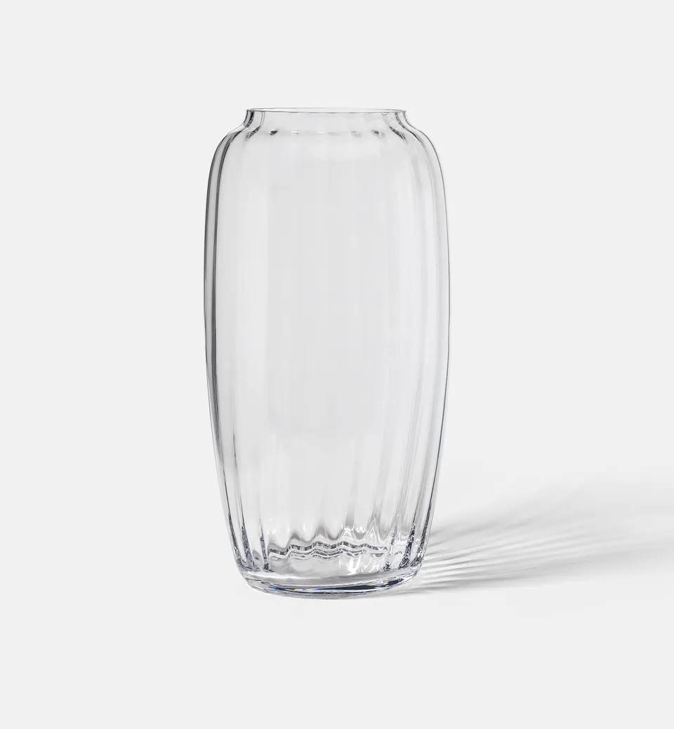 krosno-ballerina-40-cm-vase-cristal-stri-transparent image 1