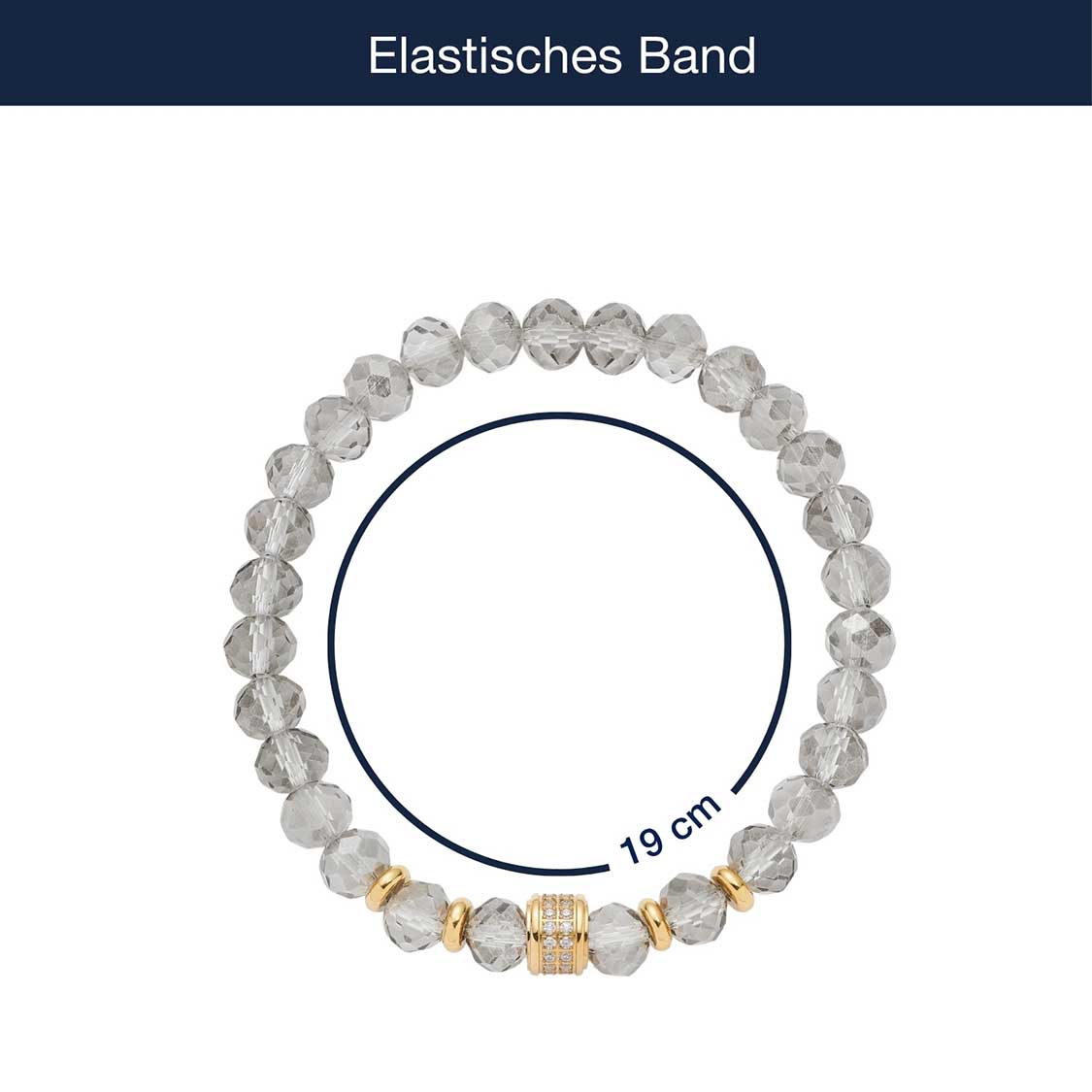 leonardo-berna-bracelet-dor-perles-grises-fum-es image 4