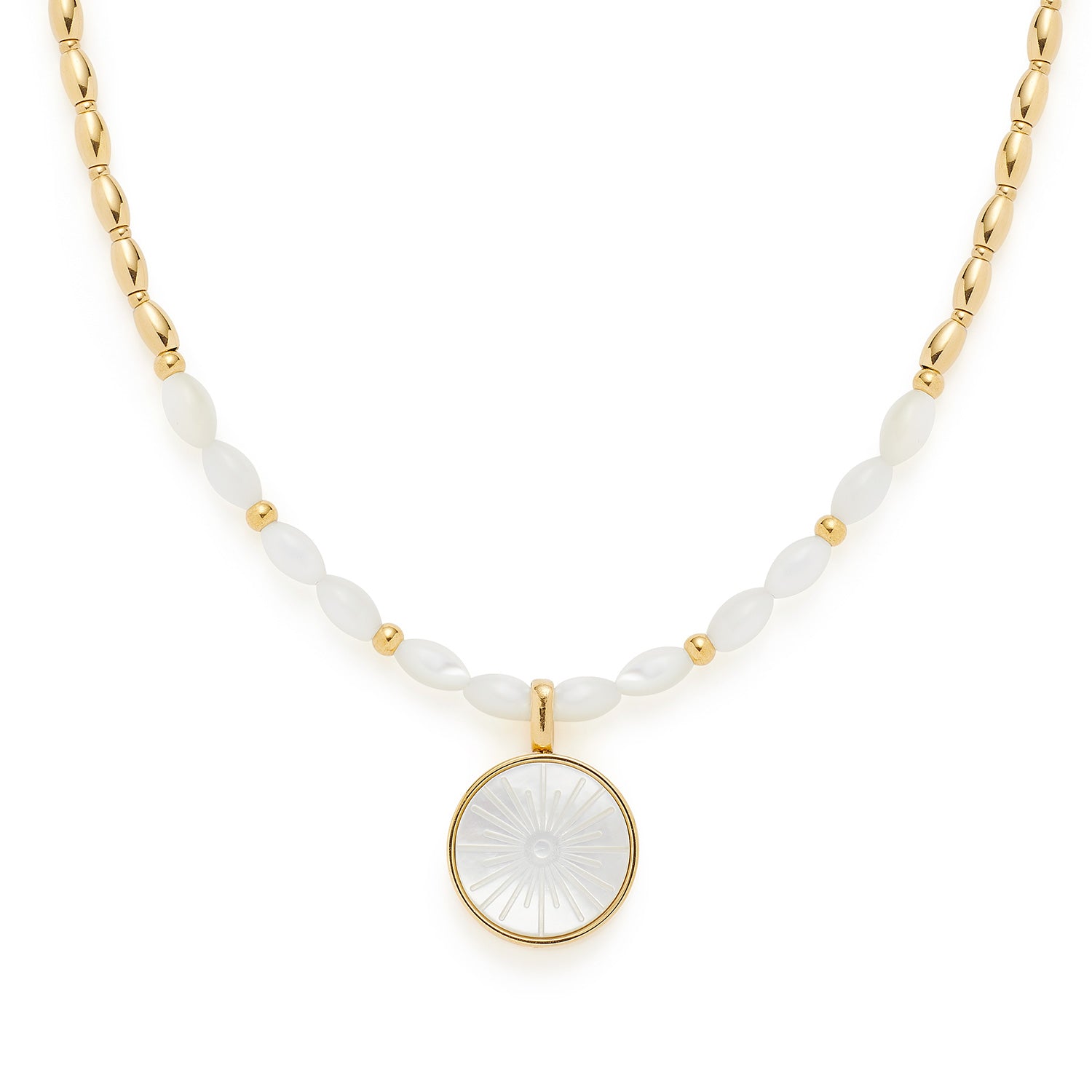 leonardo-welda-collier-dor-45-cm-nacre image 2