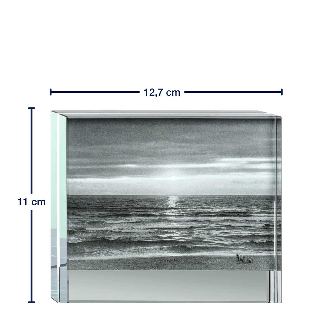 leonardo-linea-cadre-photo-verre-13-x-11-cm-transparent image 3