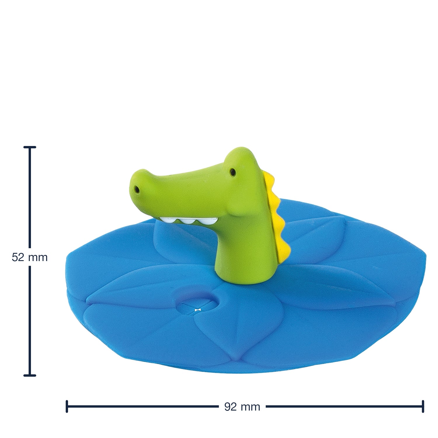 leonardo-bambini-verre-enfant-crocodile-3-pi-ces-silicone image 3