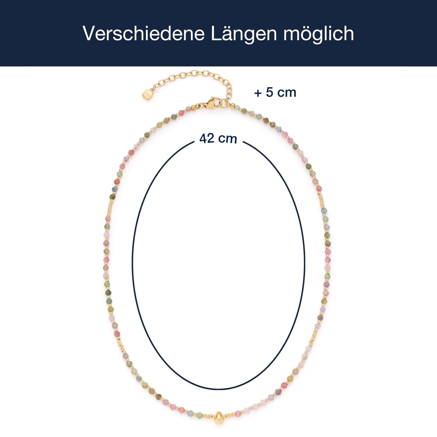 leonardo-finja-ciao-collier-42-cm-tourmaline-dor image 4
