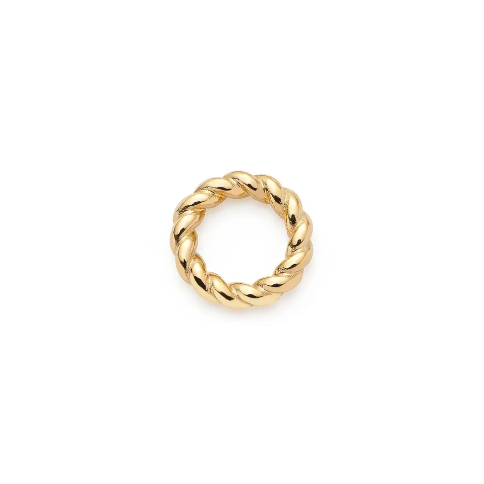 leonardo-liesel-clip-mix-anneau-dor-torsad-pour-collier image 1