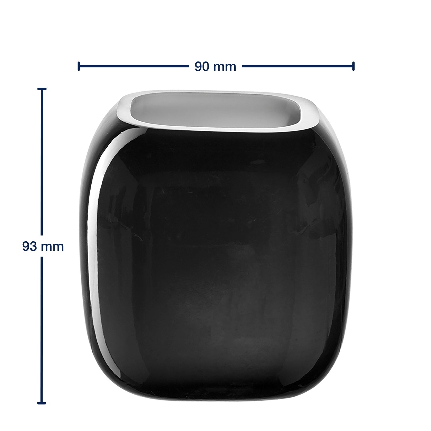 leonardo-milano-petit-vase-en-verre-9-cm-gris image 3