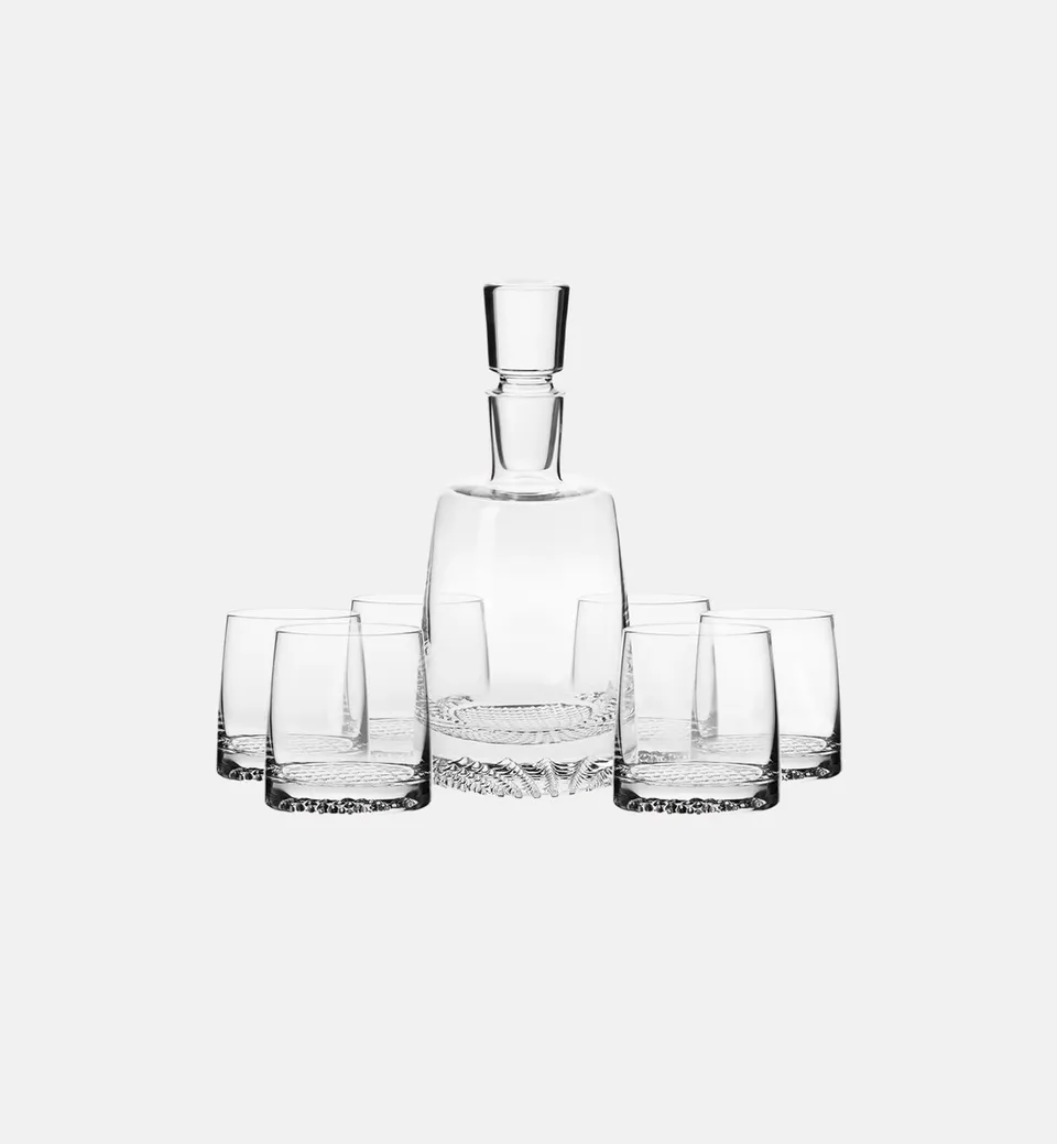 krosno-whisky-service-verres-carafe-7-pcs image 1