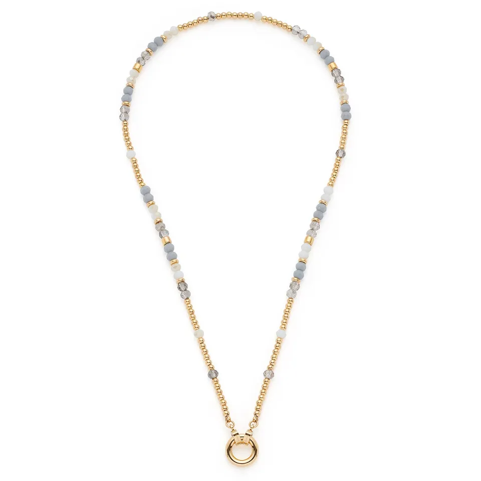 leonardo-bernie-clip-mix-collier-45-cm-dor-perles image 1