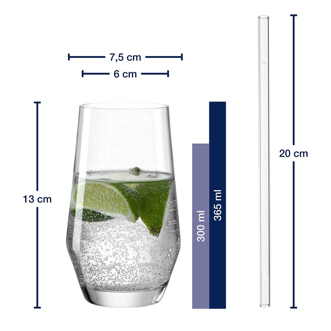 leonardo-puccini-verre-eau-365-ml-gravure-coffret-5 image 3