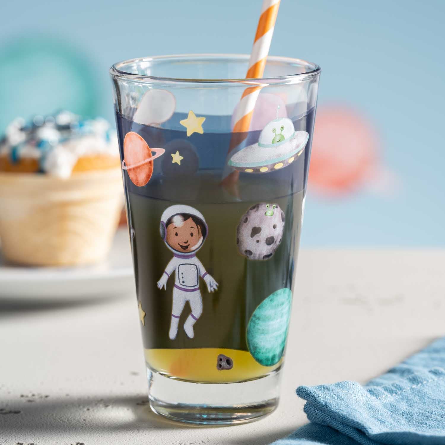 leonardo-bambini-avventura-verre-enfant-espace-300-ml-lot-6 image 2