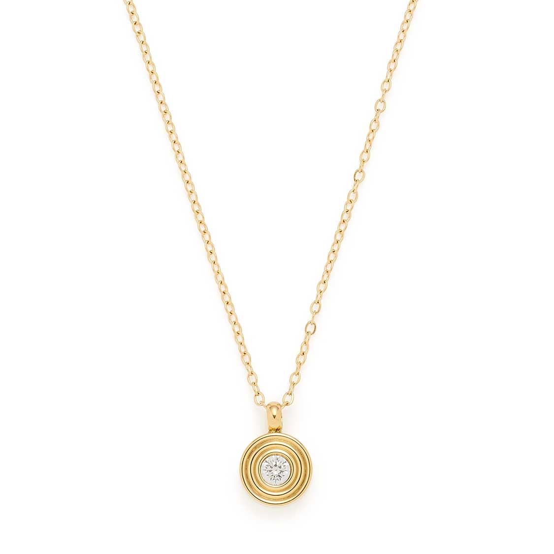 leonardo-isabelle-45-collier-or-zirconia-blanc image 5