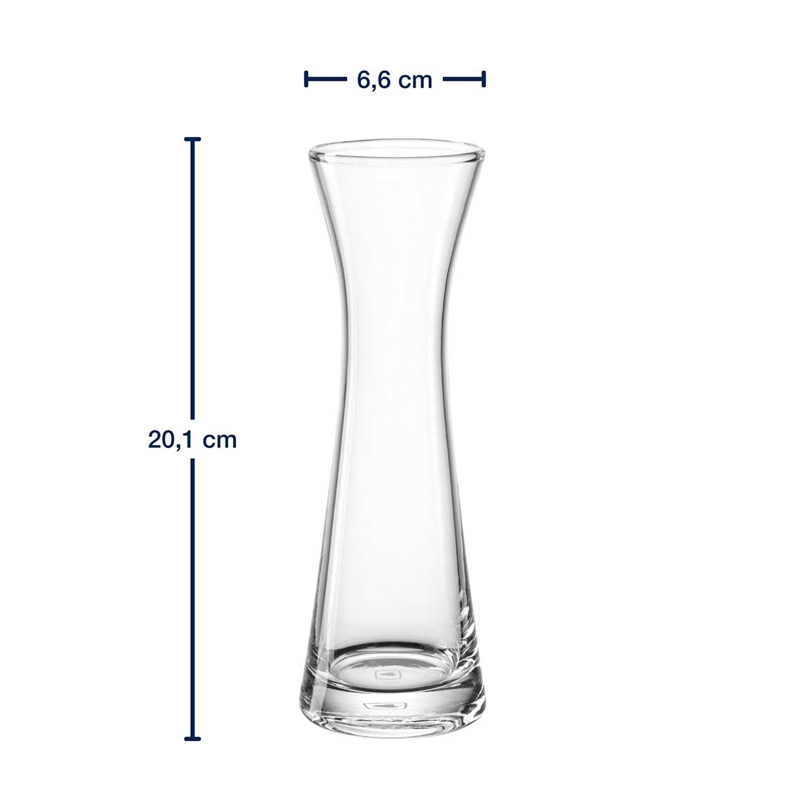 leonardo-gia-soliflore-vase-verre-20-cm-transparent image 3