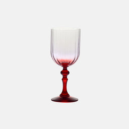 krosno-bubble-verre-vin-300-ml-pied-bleu-marine-ombr image 5