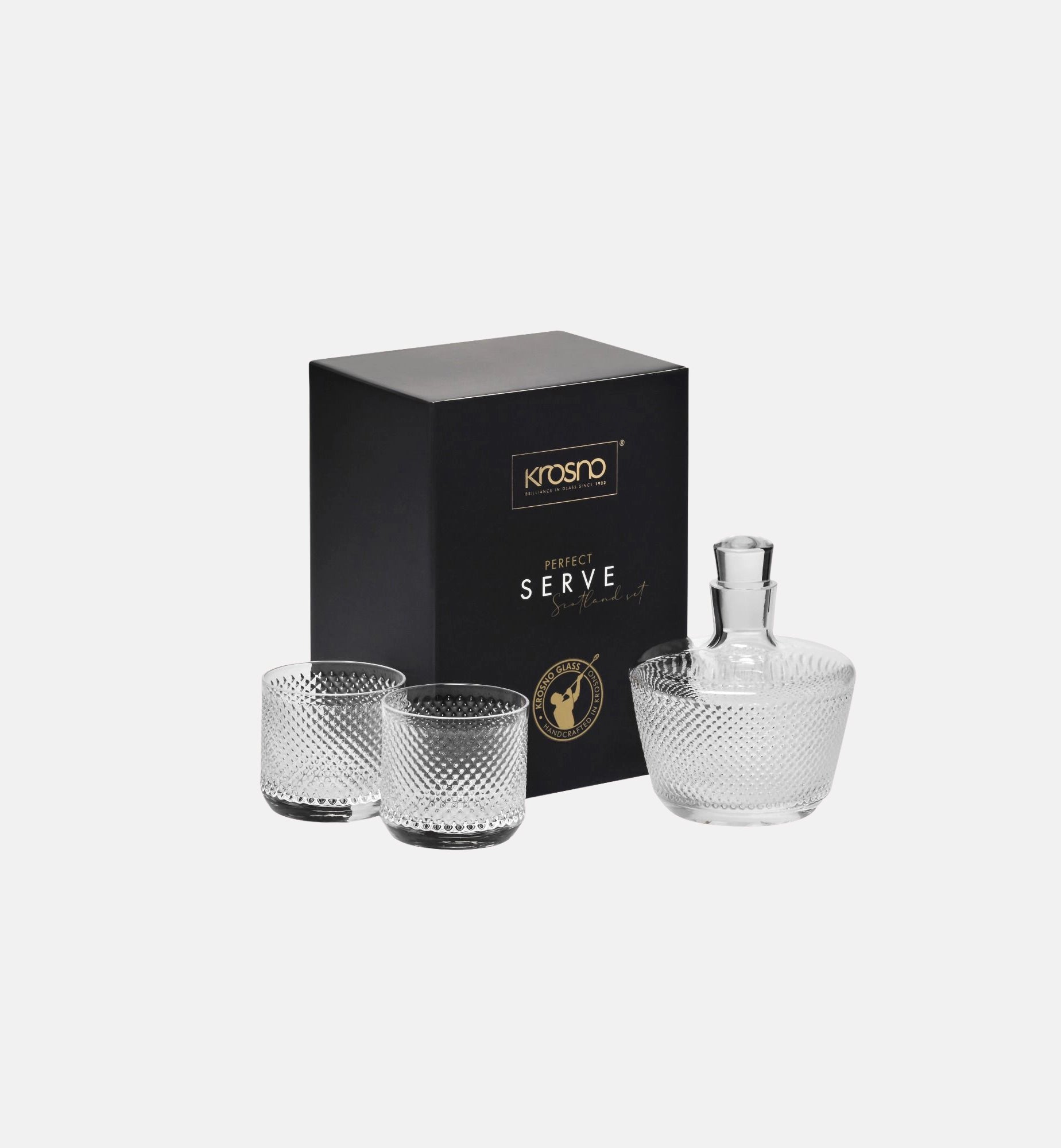 krosno-scotland-service-whisky-carafe-verres-textur-s image 1