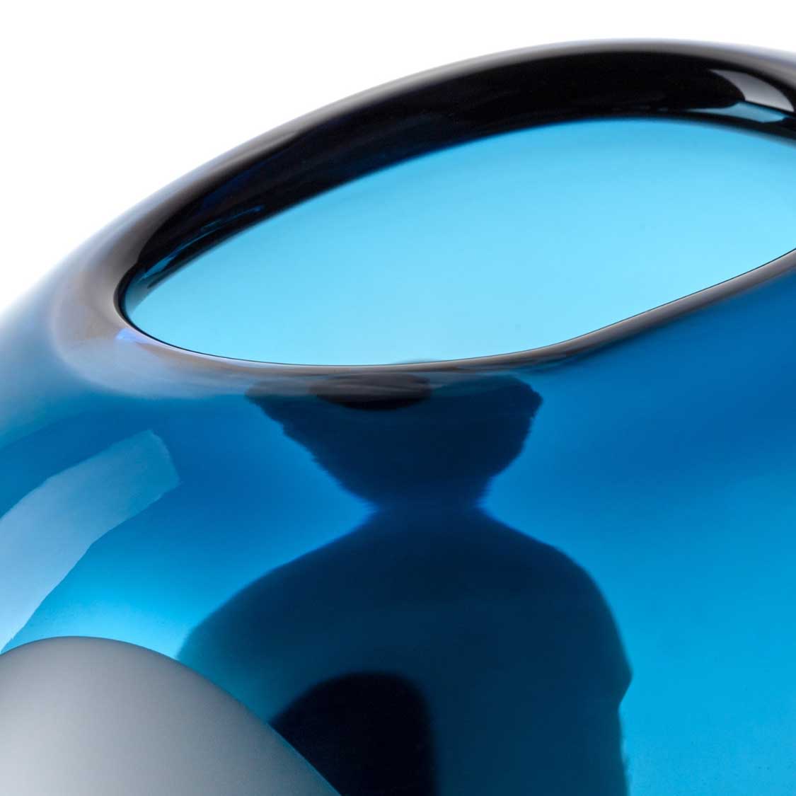 leonardo-occhi-blu-vase-verre-bleu-36-cm-fait-main image 4