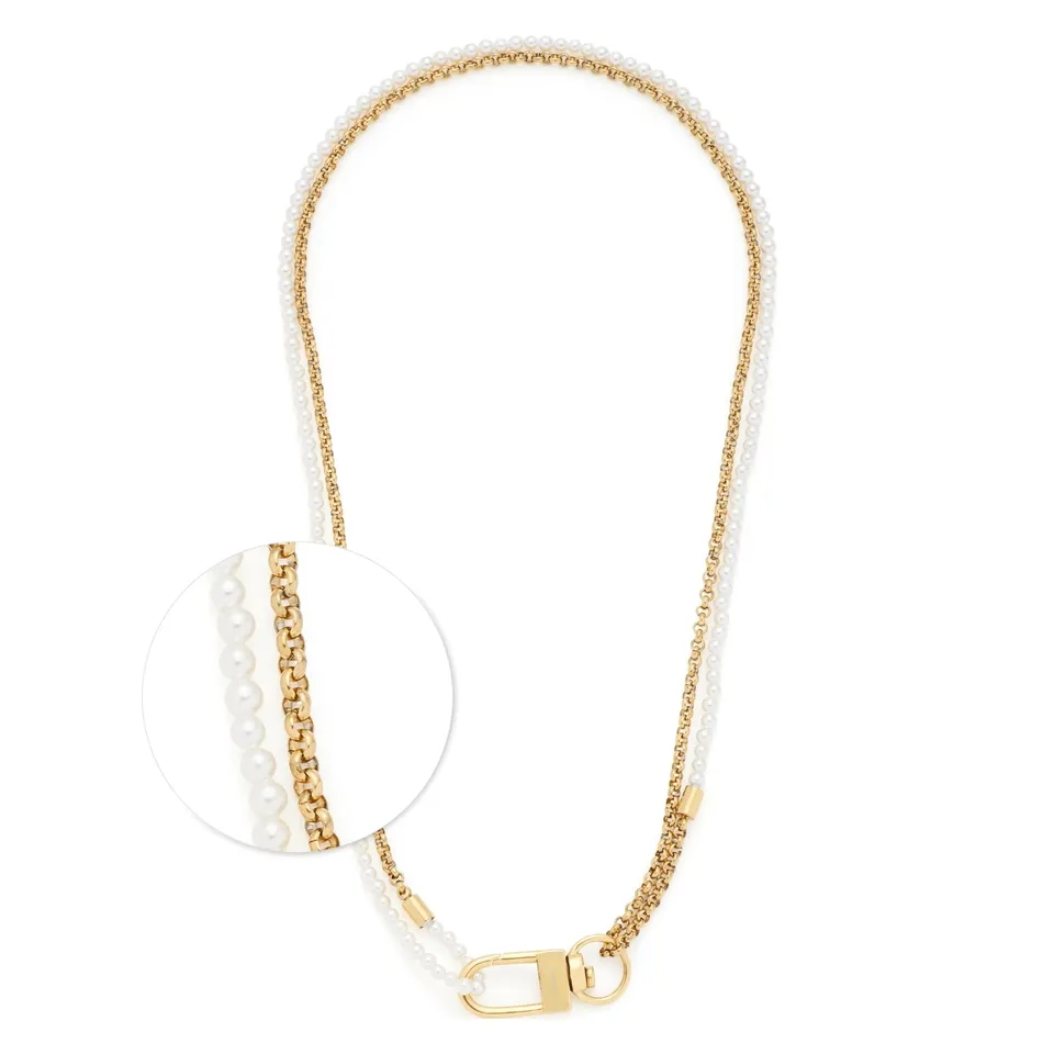 leonardo-lucinda-collier-48-cm-dor-perles-blanches image 1