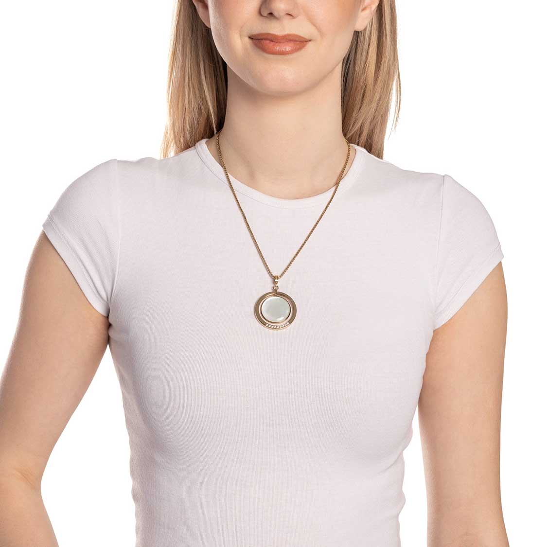 leonardo-magda-clip-mix-pendentif-dor-nacre-taille-m image 3