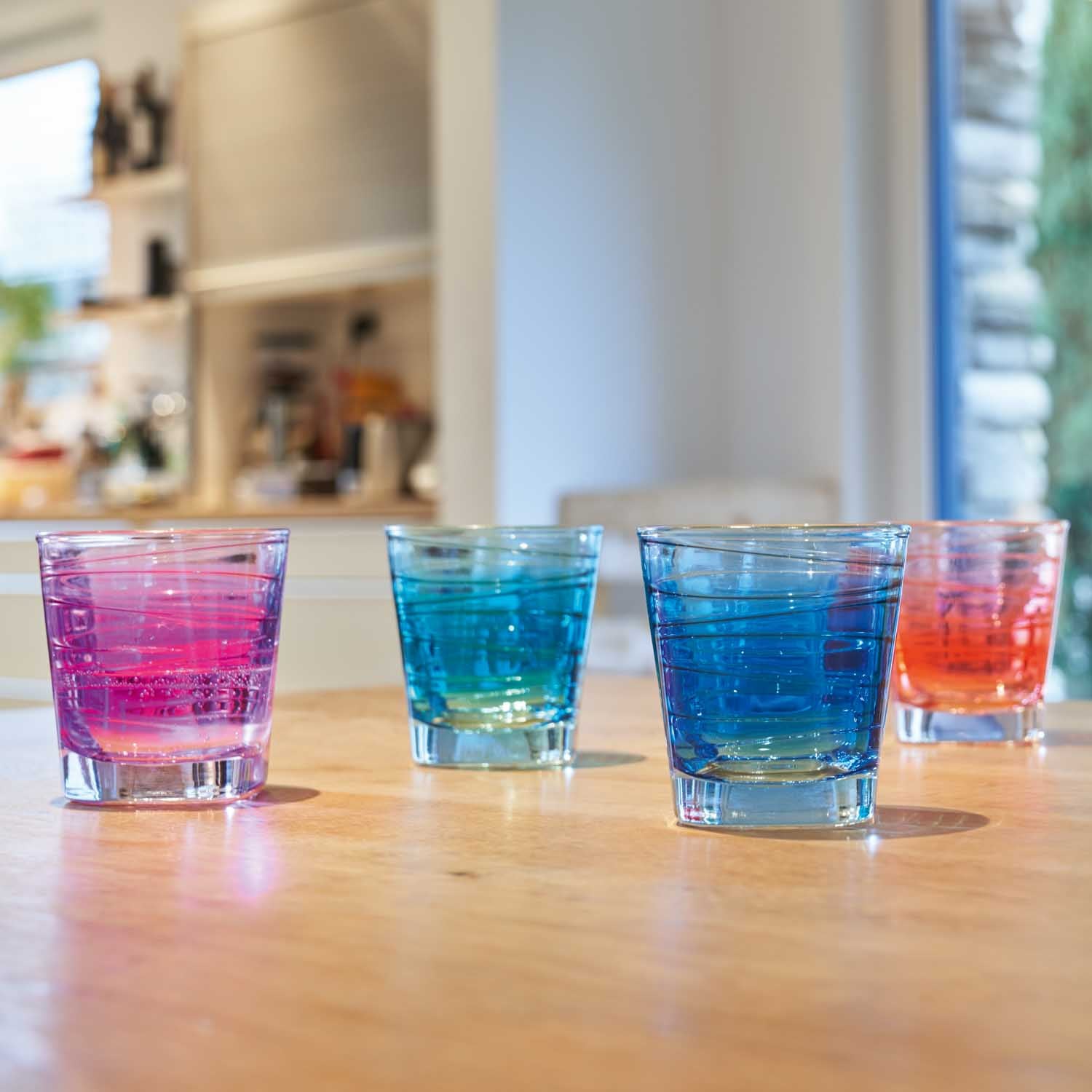 leonardo-vario-struttura-verre-250-ml-turquoise-lot-6 image 3