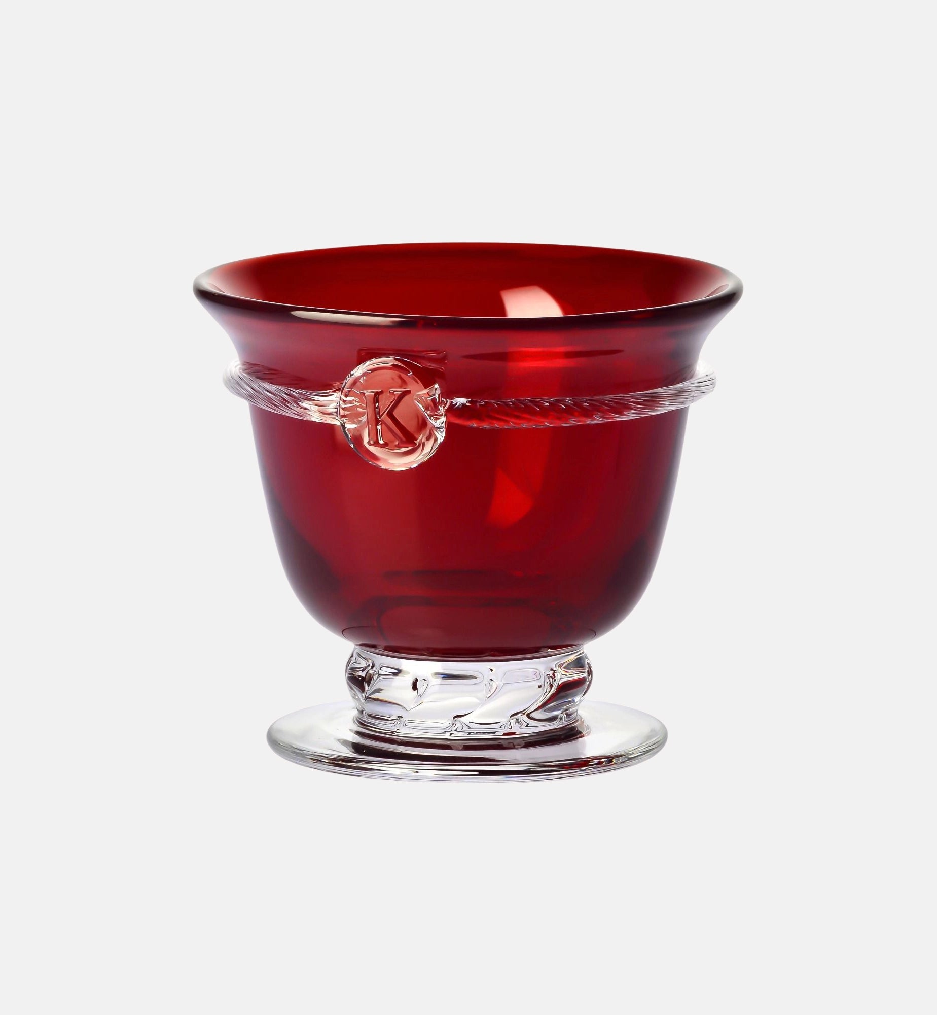 krosno-aurelia-coupe-sur-pied-rubin-17-6-cm-cristal image 1