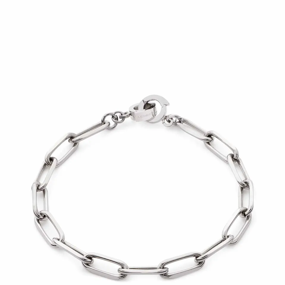 leonardo-estrella-bracelet-clip-mix-argent-maillons image 1