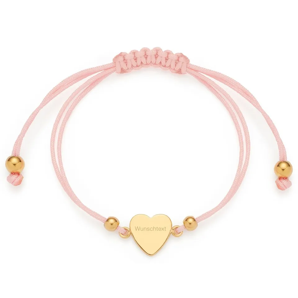 leonardo-bella-bracelet-c-ur-or-gravure-personnalis-e image 1