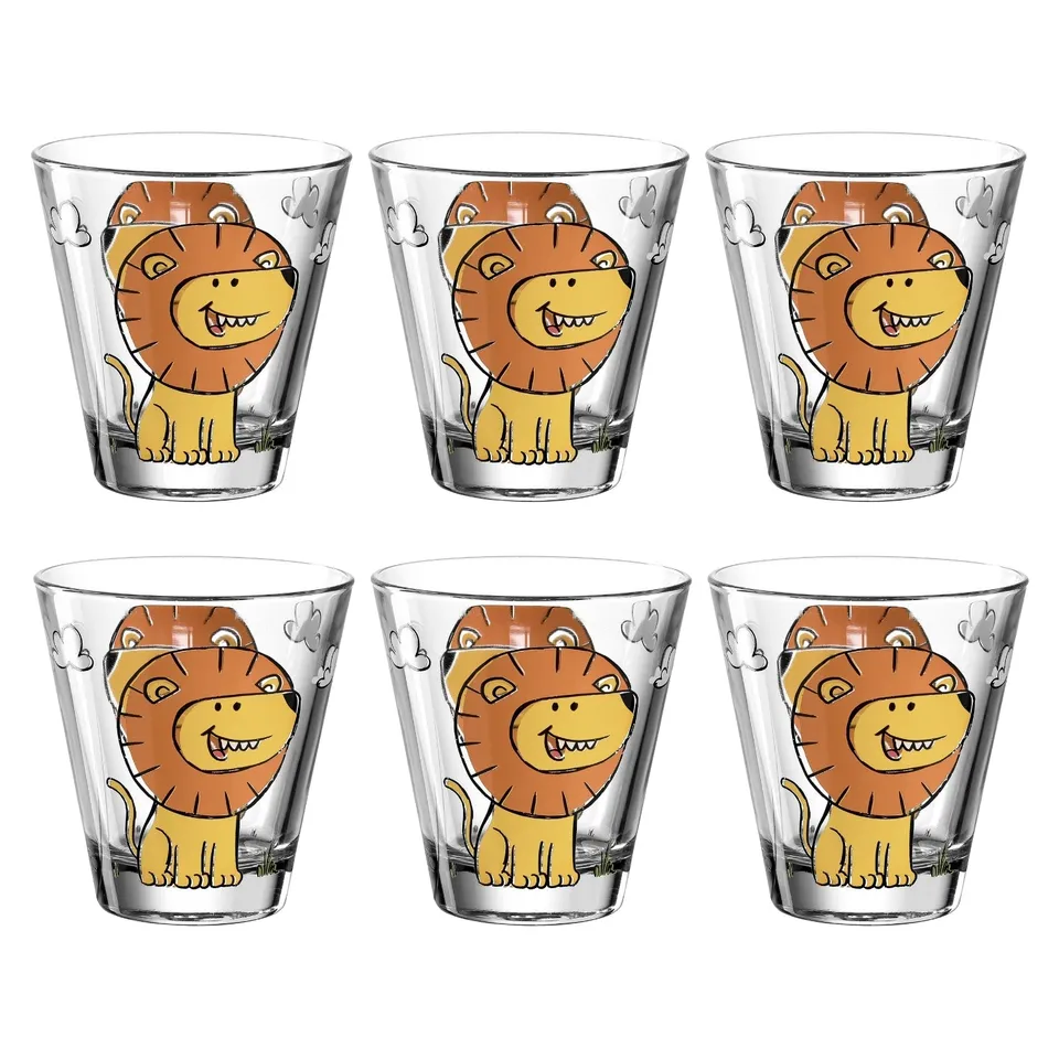 leonardo-bambini-verre-enfant-lion-215-ml-lot-6 image 1