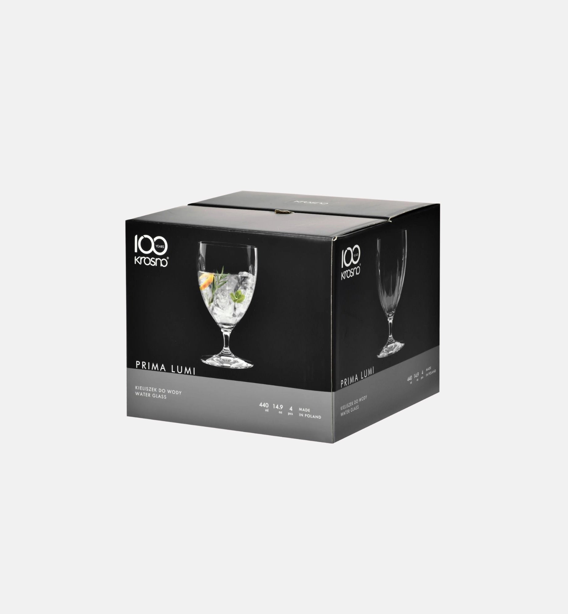 krosno-prima-lumi-verre-eau-440-ml-stri image 5
