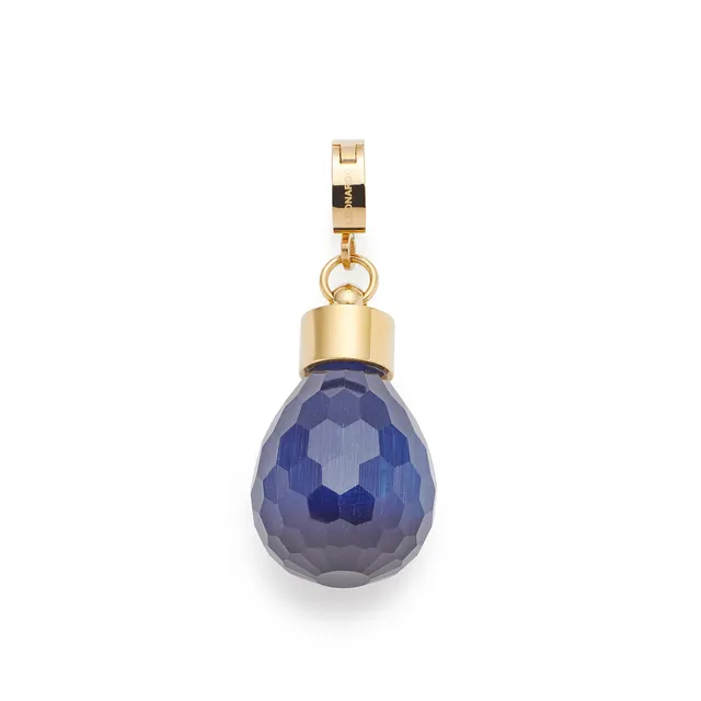 leonardo-bilou-clip-mix-pendentif-dor-bleu-goutte-m image 1