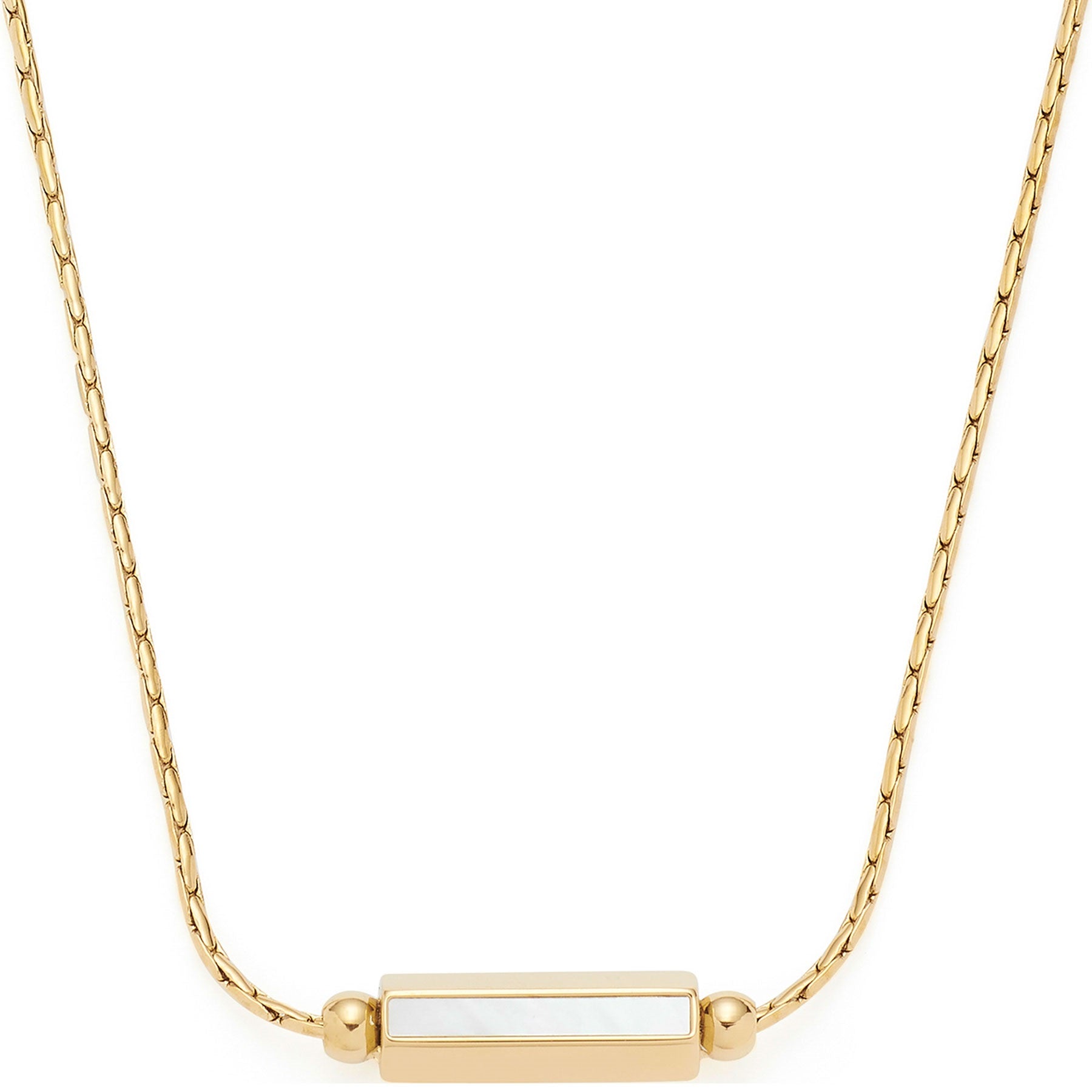 leonardo-pilea-collier-grav-dor-nacre-45-cm image 2