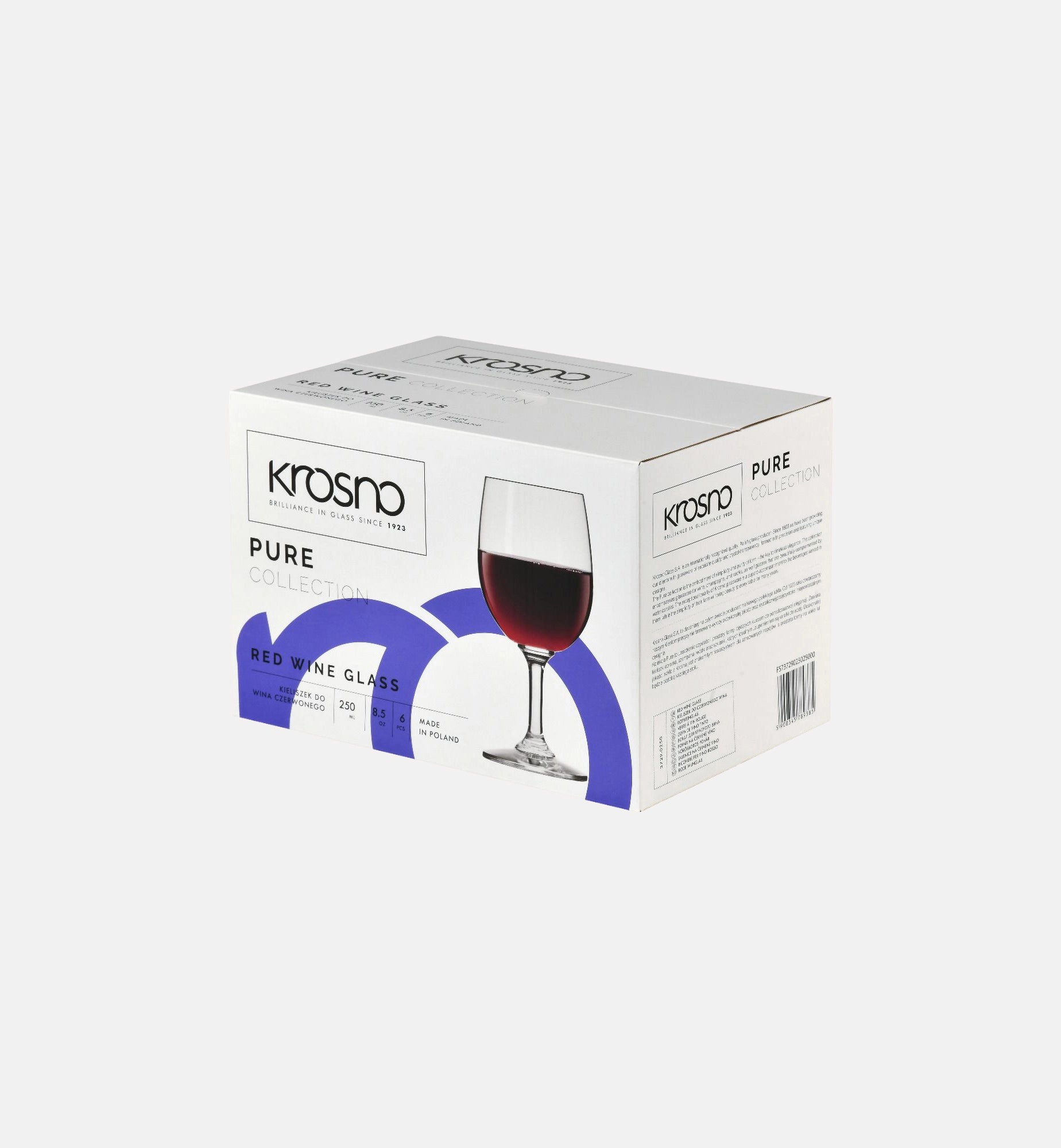 krosno-verres-vin-rouge-280-ml-en-cristal image 3
