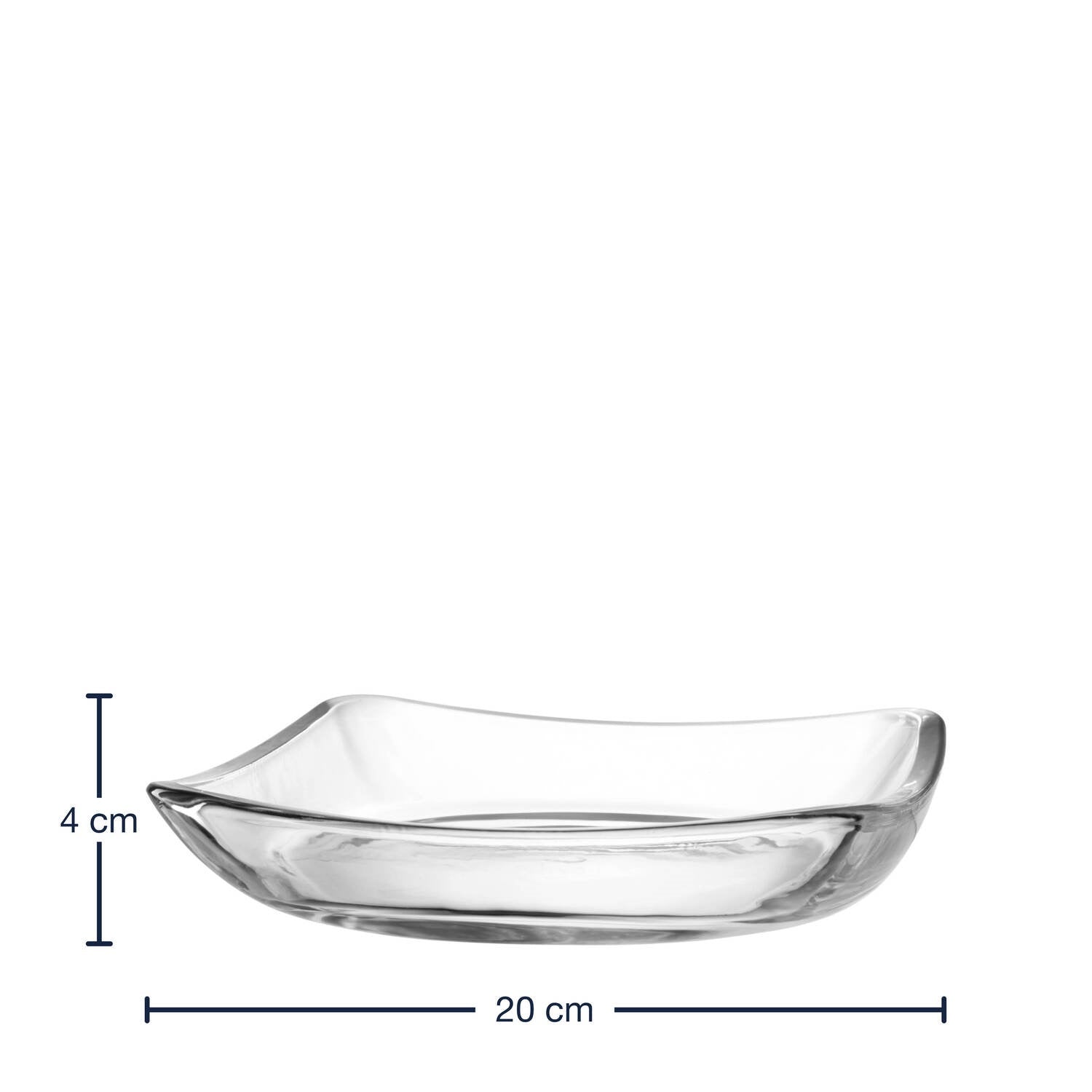 leonardo-piazza-assiette-20-cm-lot-4-verre image 2