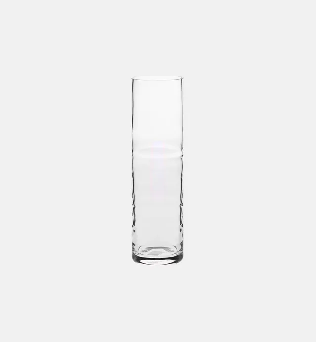 krosno-vases-vase-tube-stri-39-cm-verre-cylindrique image 1