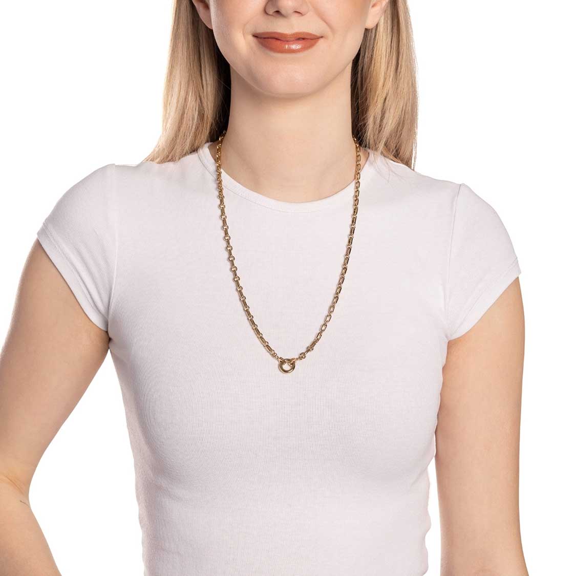 leonardo-yvette-clip-mix-collier-dor-60-cm-maillons image 3