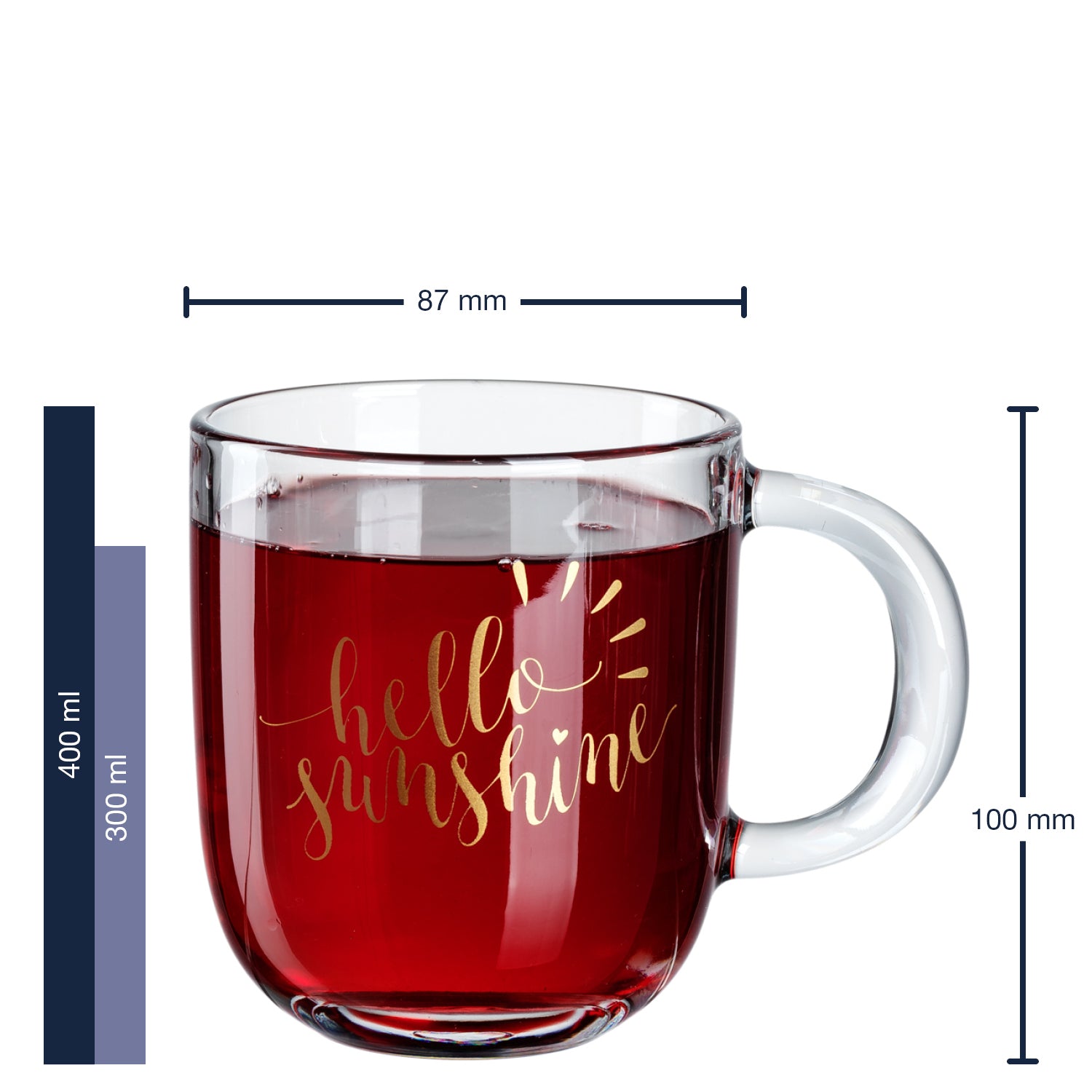 leonardo-emozione-tasse-en-verre-400-ml-hello-sunshine image 2