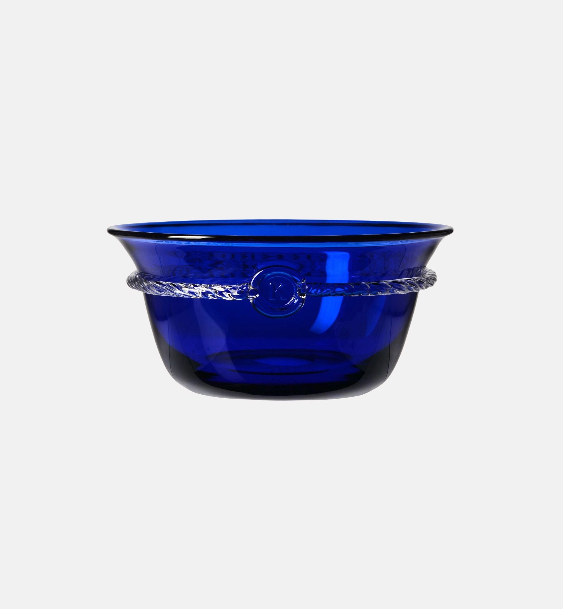 krosno-aurelia-saladier-cristal-cobalt-25-cm image 1
