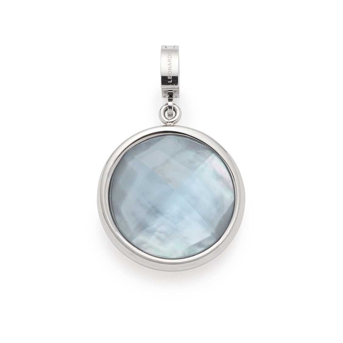 leonardo-clip-mix-minka-pendentif-bleu-nacre-m image 1