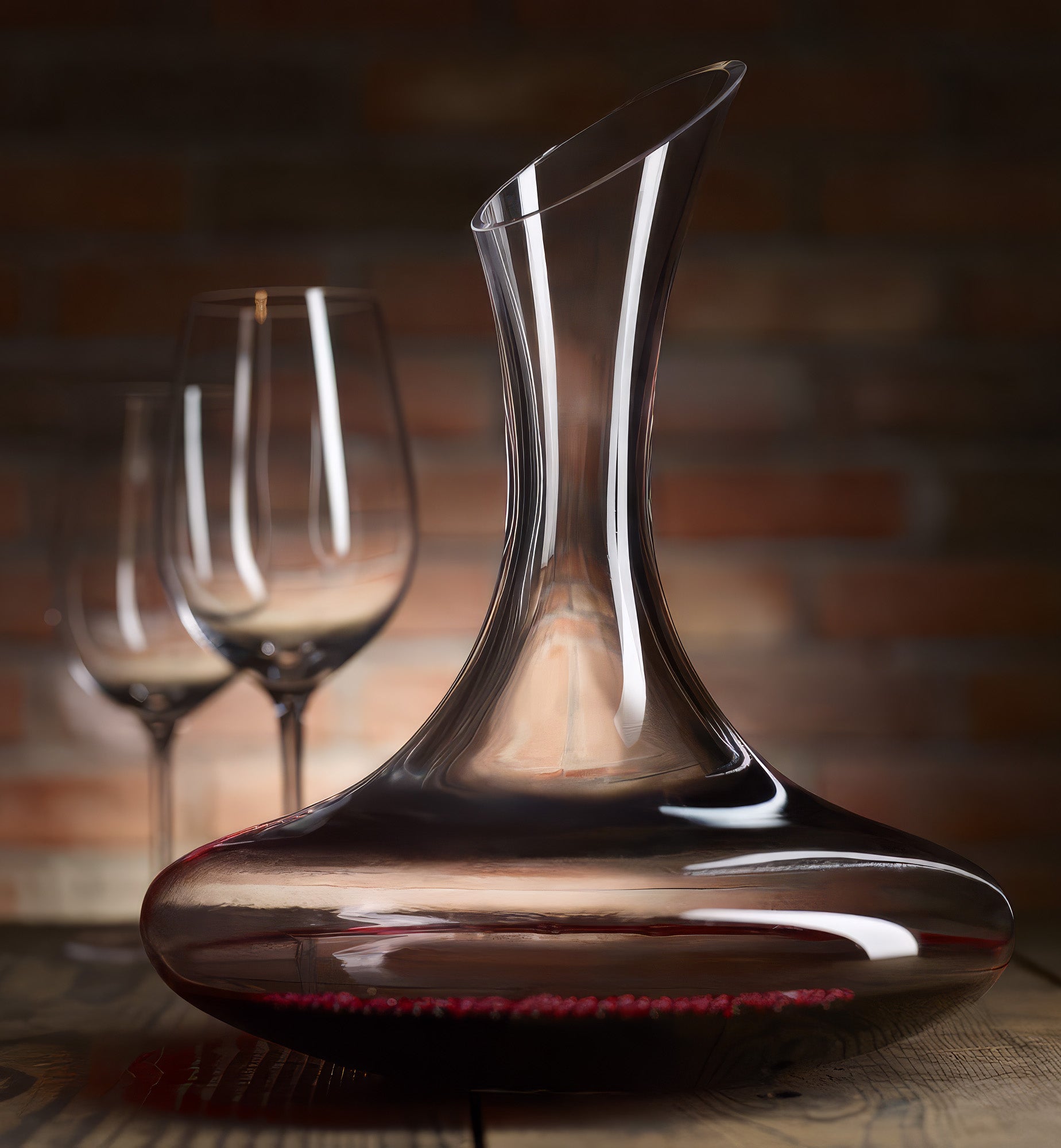 krosno-carafe-vin-1500-ml-sculpturale image 2