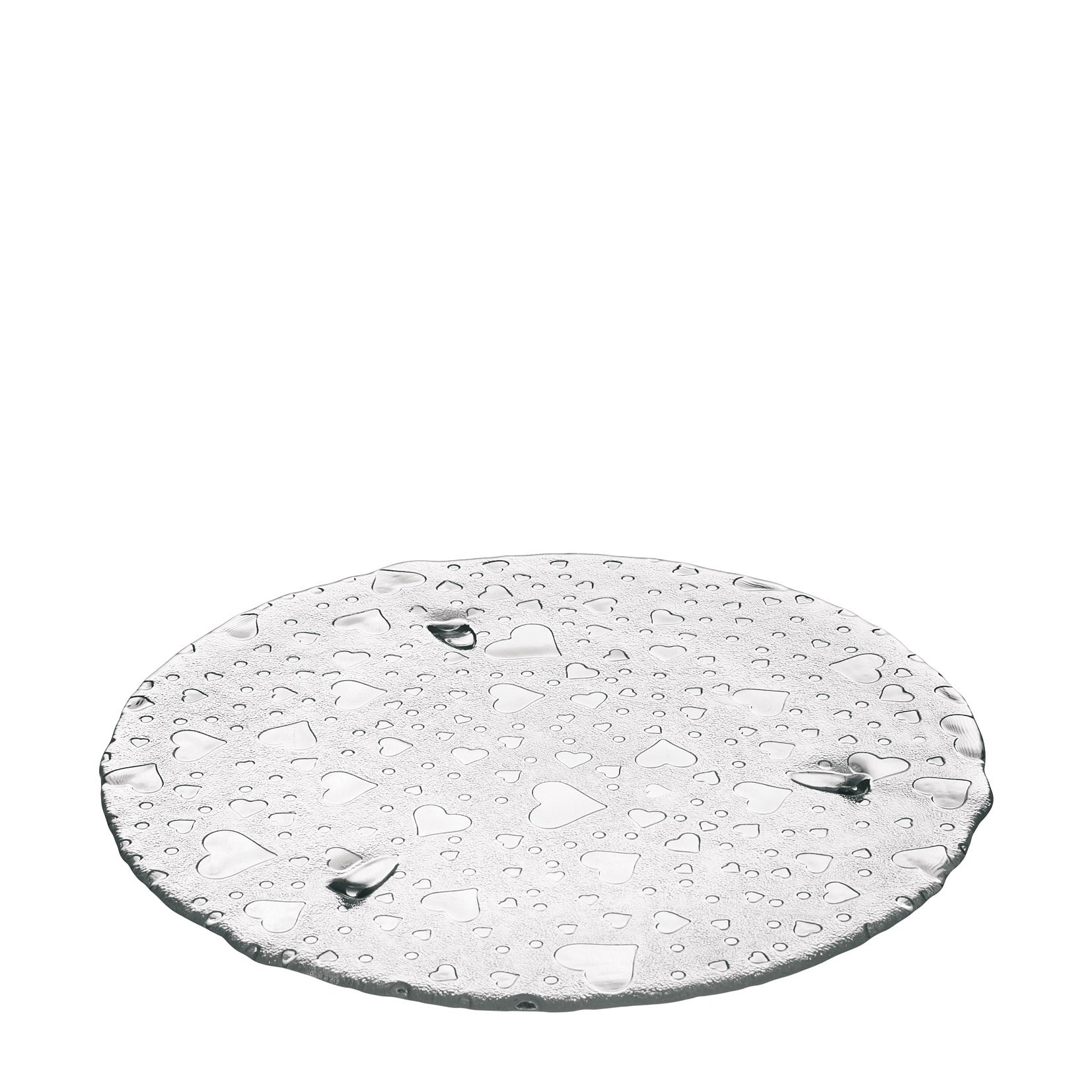 leonardo-heart-plat-de-service-34-cm-verre-motif-coeur image 1