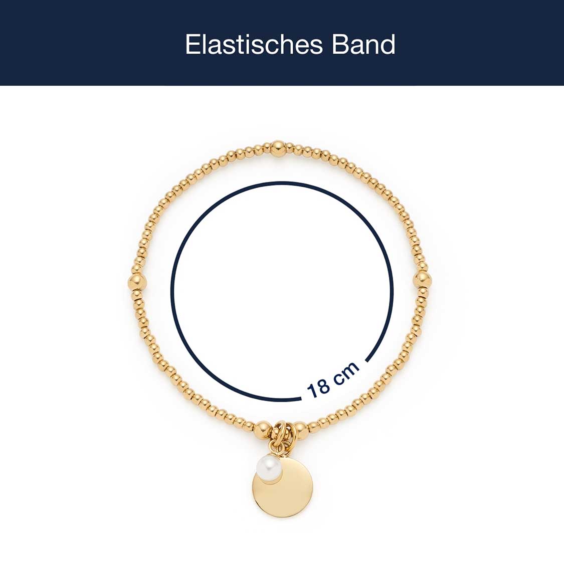 leonardo-debby-bracelet-dor-perle-gravure-lastique image 4
