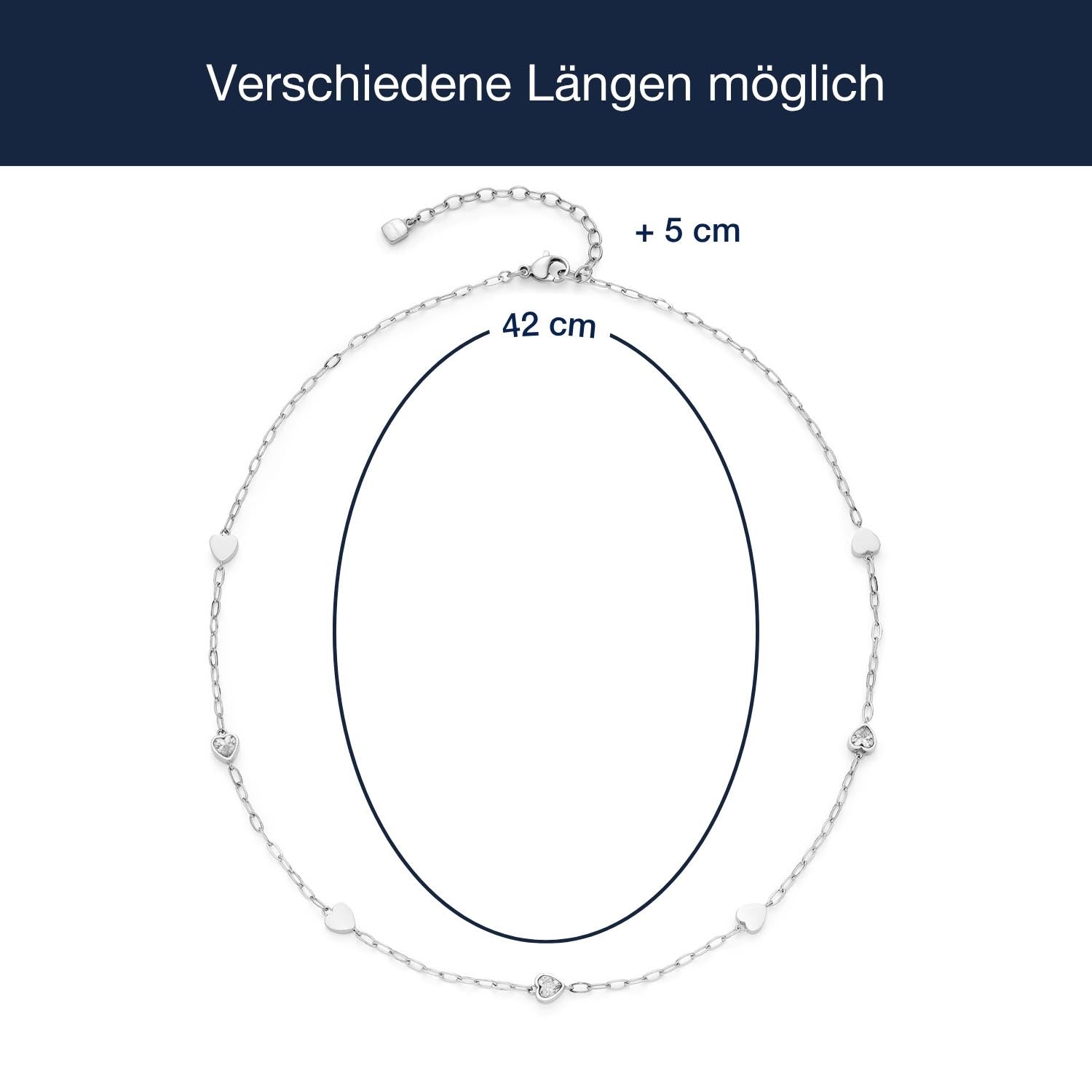 leonardo-christie-42-cm-ciao-collier-c-ur-argent image 4