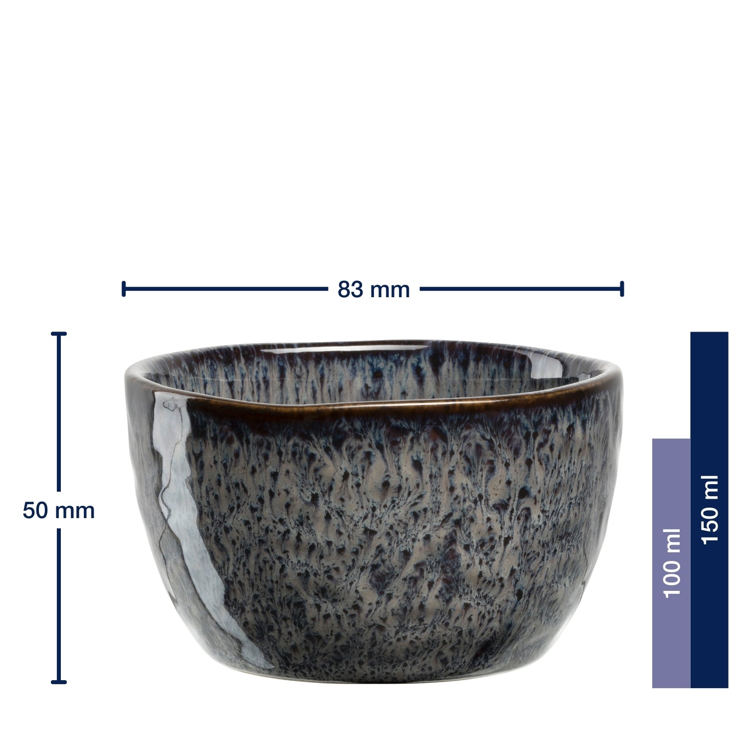 leonardo-matera-coupelle-c-ramique-anthracite-8-cm image 2