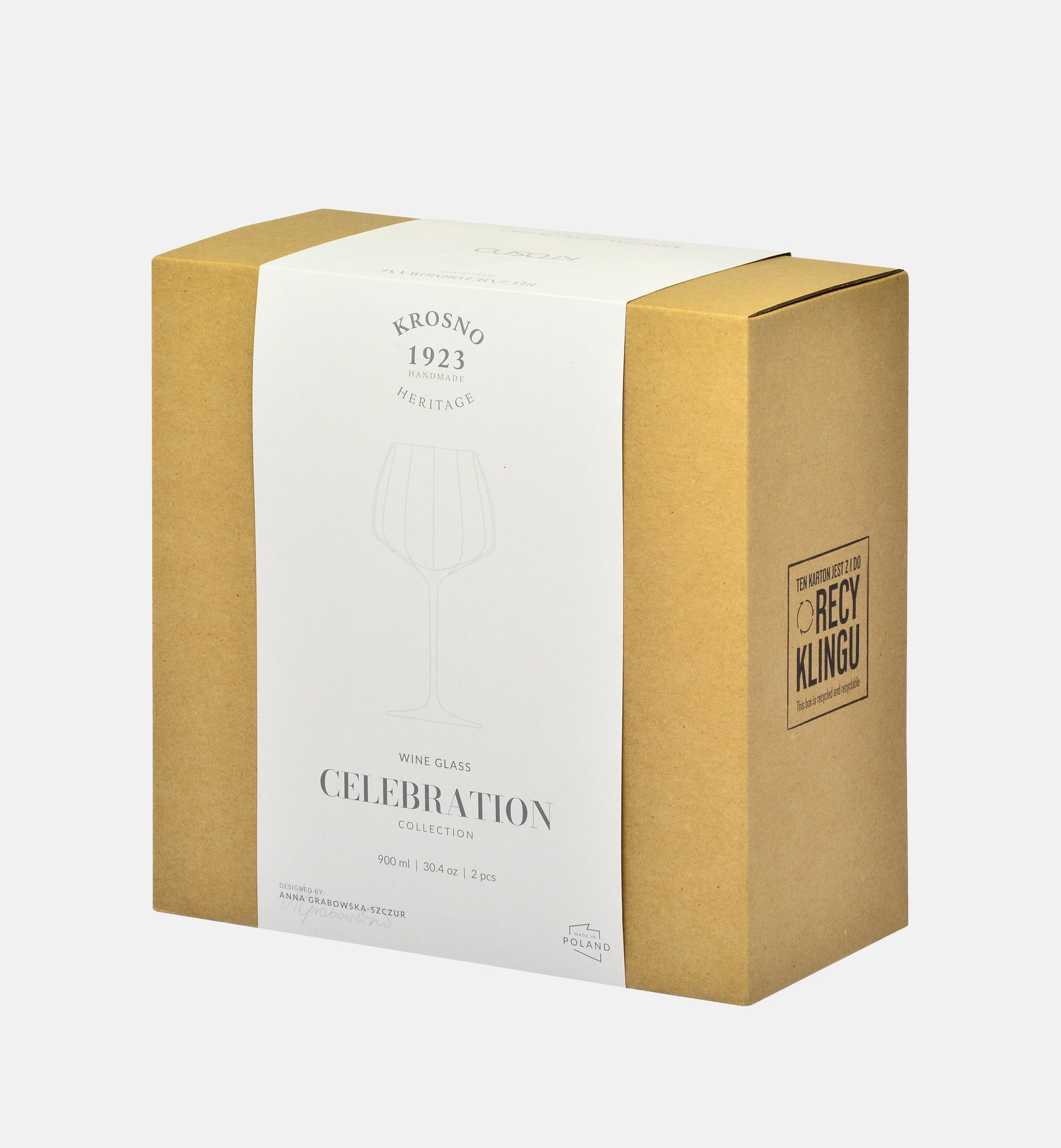 krosno-celebration-celestyn-verre-vin-900-ml-gris image 8