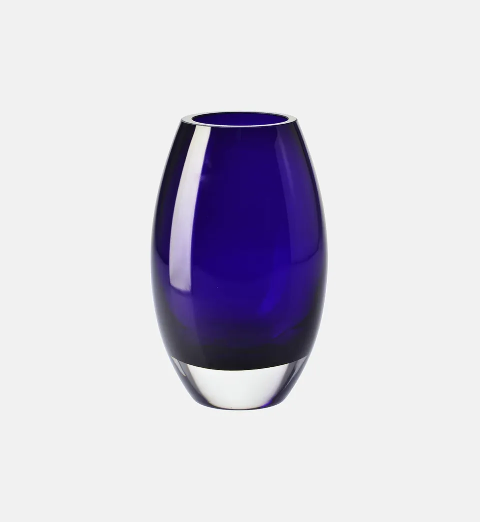 krosno-vases-bullet-vase-cristal-cobalt-23-5-cm image 1