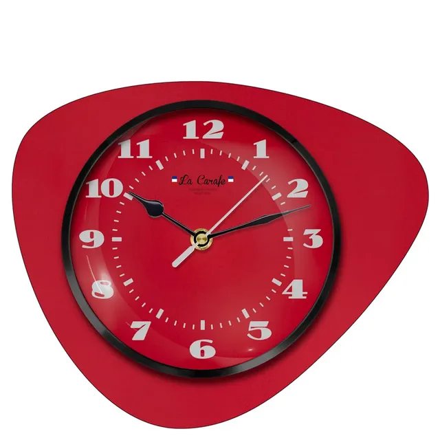 la-carafe-original-horloge-murale-coquelicot image 1