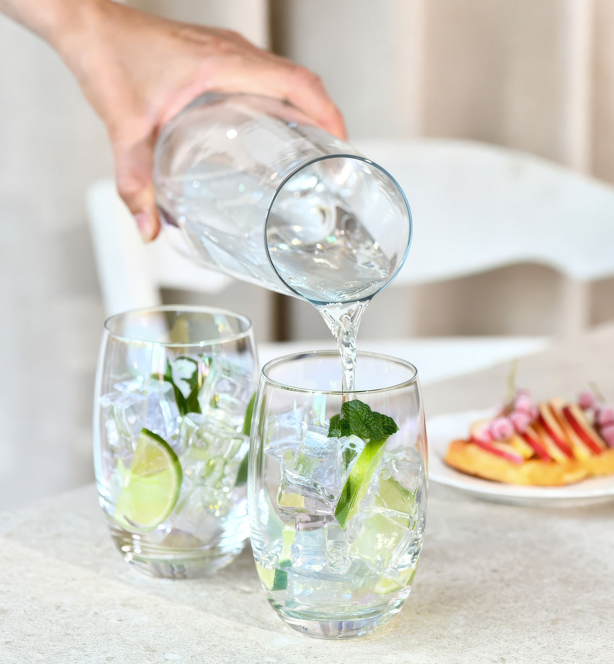 krosno-rainbow-gobelets-irises-360-ml-nacre-cocktail image 3