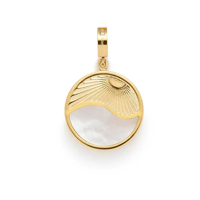 leonardo-solaris-clip-mix-pendentif-dor-nacre image 1
