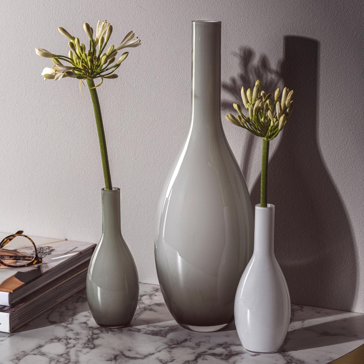 leonardo-beauty-vase-en-verre-18-cm-gris-bouche image 4
