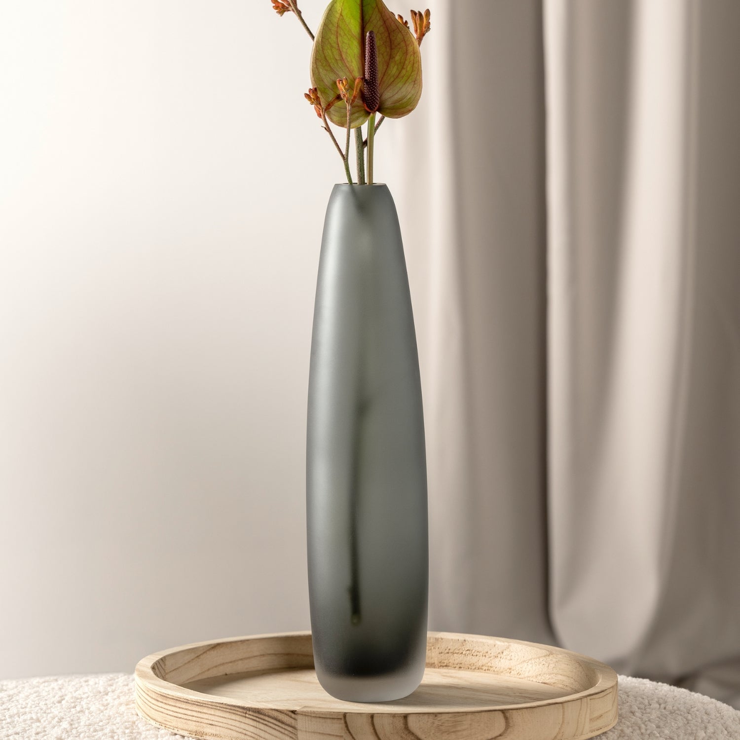 leonardo-bellagio-vase-de-sol-45-cm-anthracite image 6