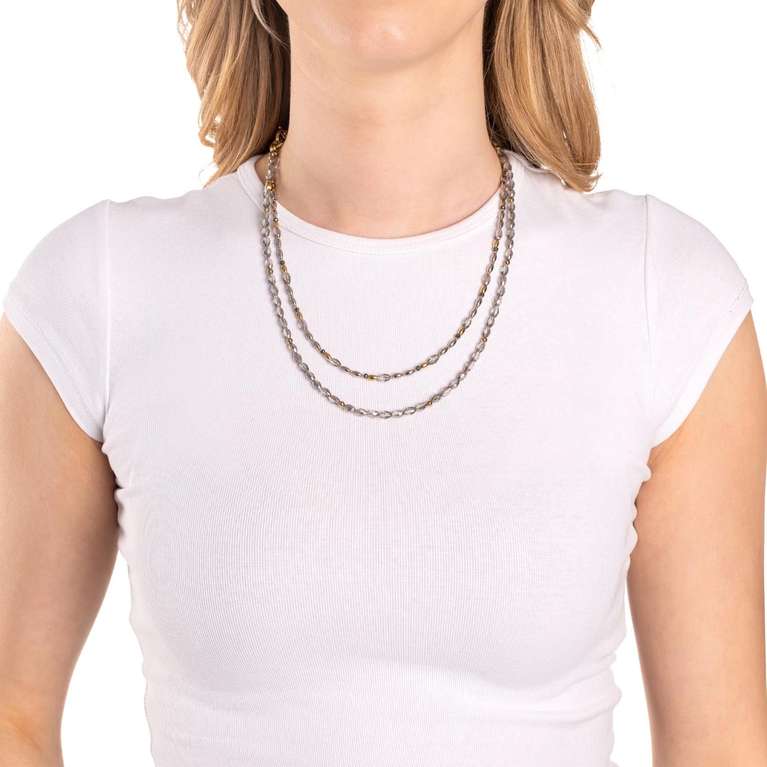 leonardo-agneta-collier-femme-50-82-cm-dor-h-matite image 3
