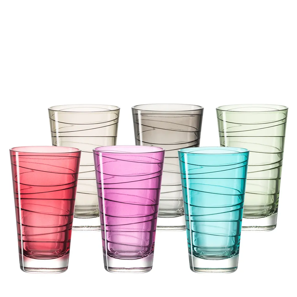 leonardo-vario-280-ml-verre-eau-lot-de-6-couleur image 1